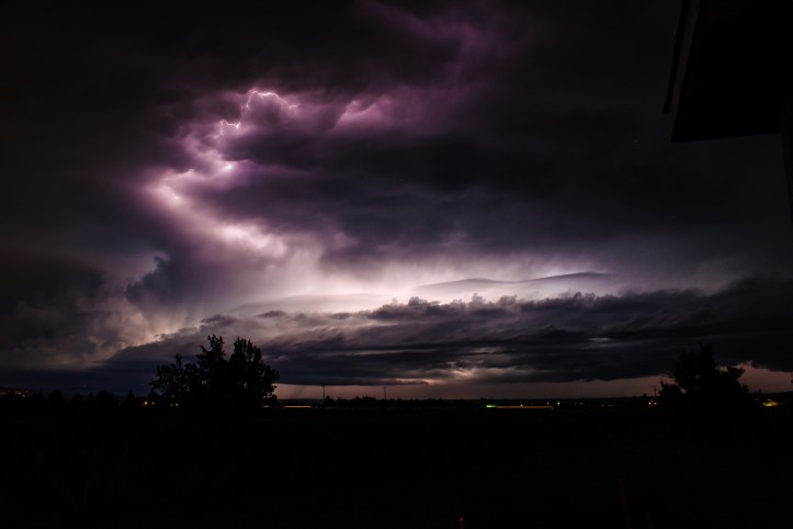 Lightning in Central Oregon