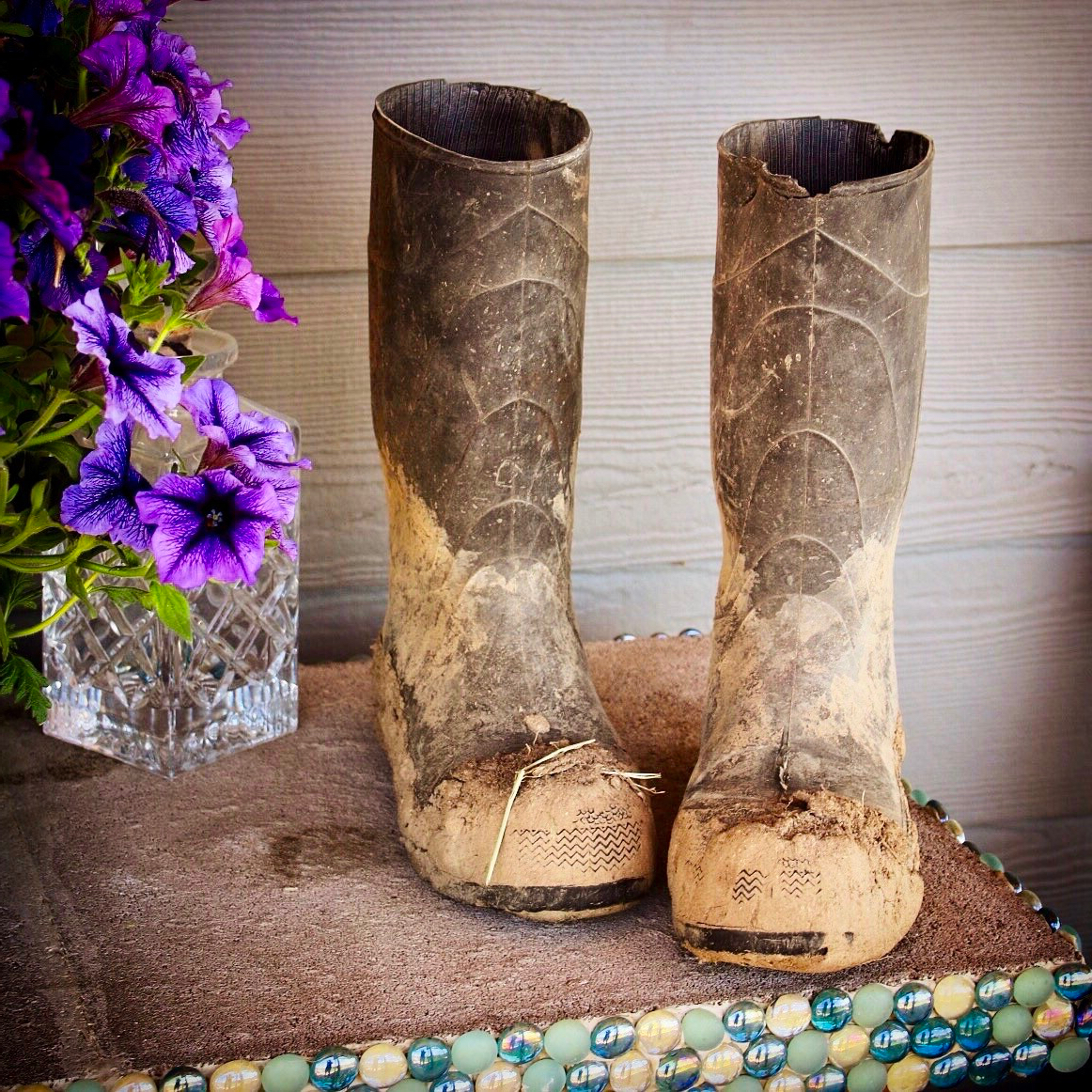 The Girl In Muddy Boots